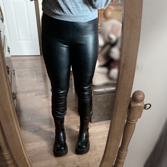 Faux Leather Pants - Picture 4 of 5
